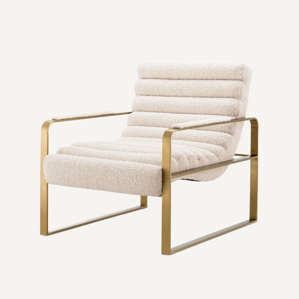 Fauteuil bouclé crème | Eichholtz Olsen | REMO-HOME, mobilier et décoration d'intérieur