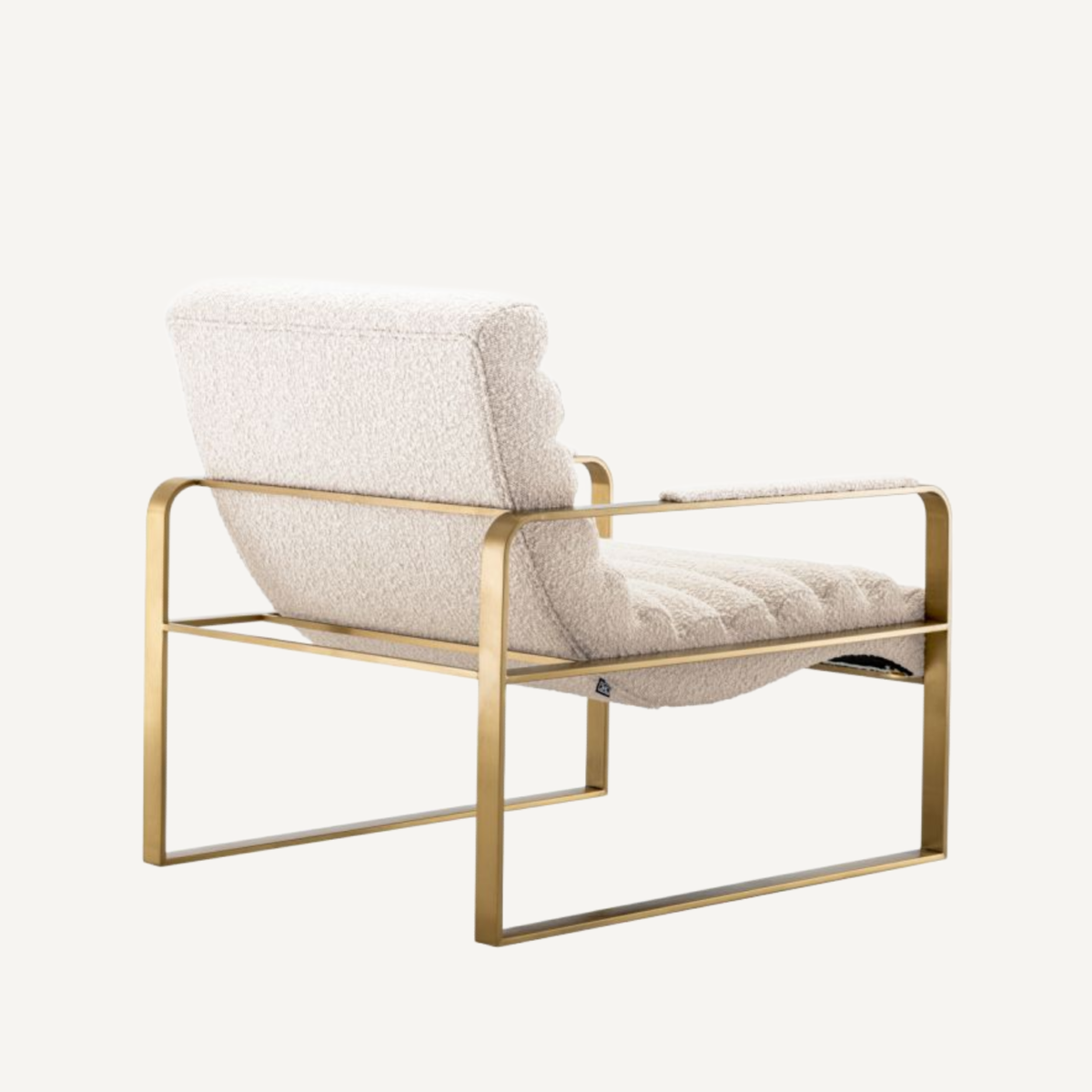 Fauteuil bouclé crème | Eichholtz Olsen | REMO-HOME, mobilier et décoration d'intérieur