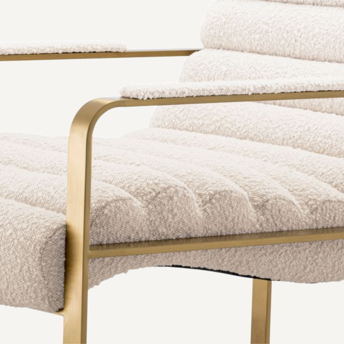 Fauteuil bouclé crème | Eichholtz Olsen | REMO-HOME, mobilier et décoration d'intérieur