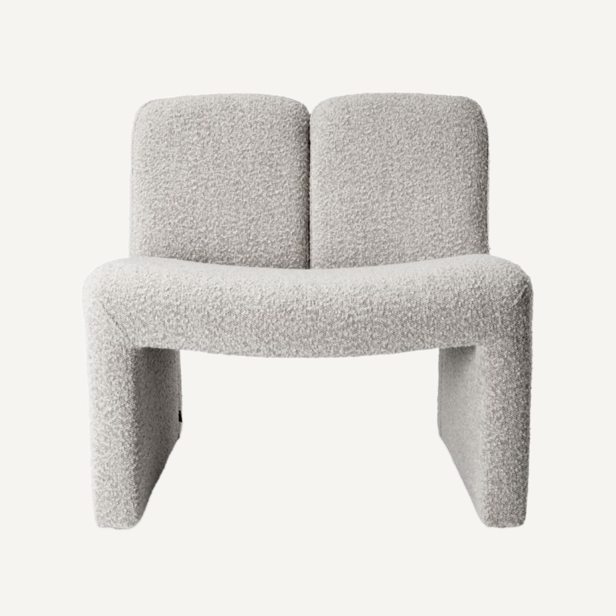 Fauteuil bouclé gris | Eichholtz Macintosh | REMO-HOME, mobilier et décoration d'intérieur