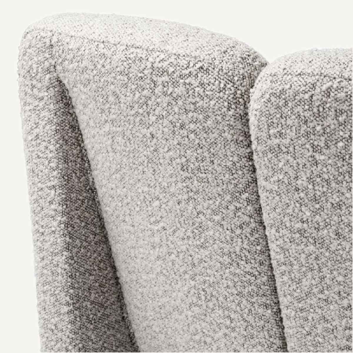 Fauteuil bouclé gris | Eichholtz Macintosh | REMO-HOME, mobilier et décoration d'intérieur