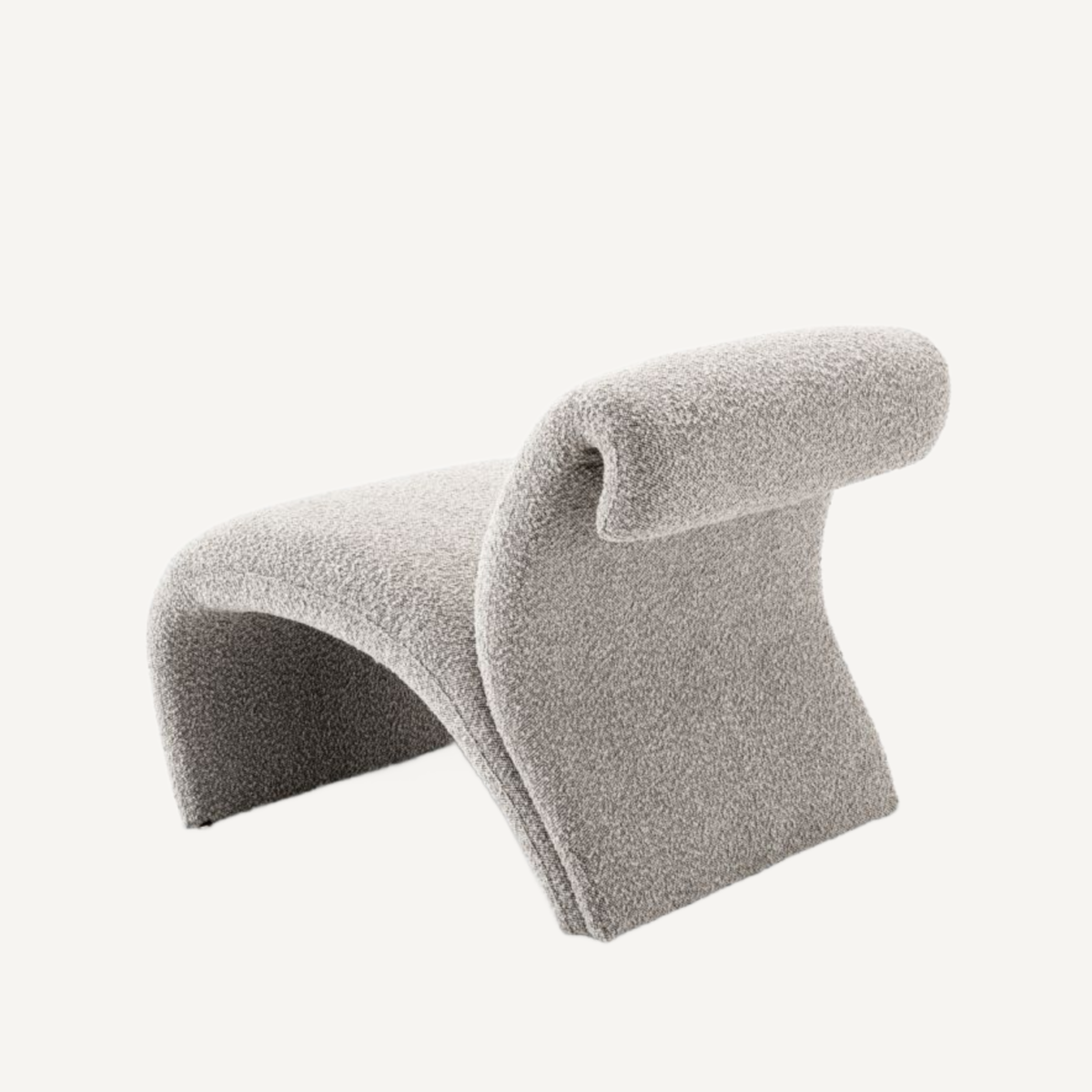 Fauteuil bouclé gris | Eichholtz Vignola | REMO-HOME, mobilier et décoration d'intérieur