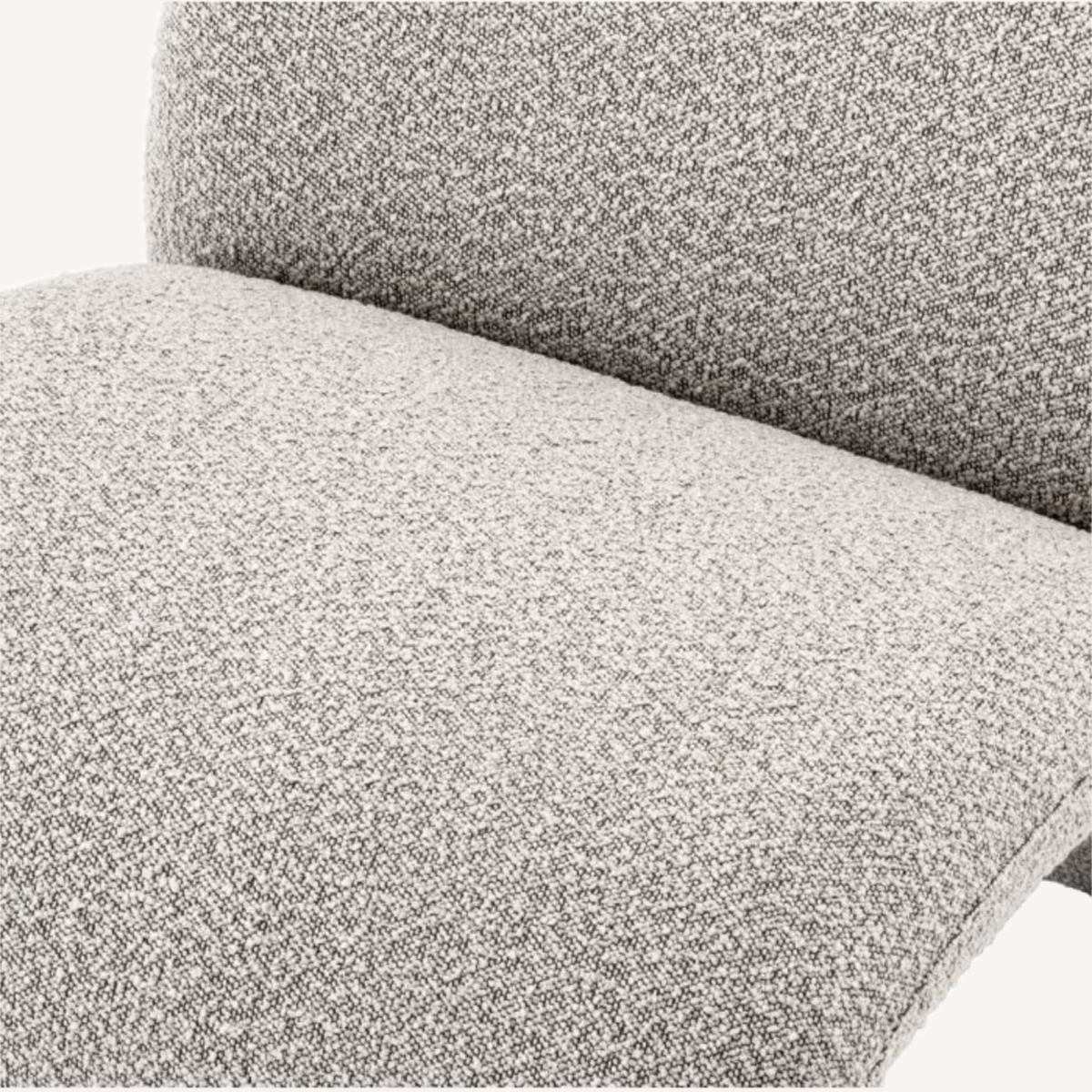 Fauteuil bouclé gris | Eichholtz Vignola | REMO-HOME, mobilier et décoration d'intérieur