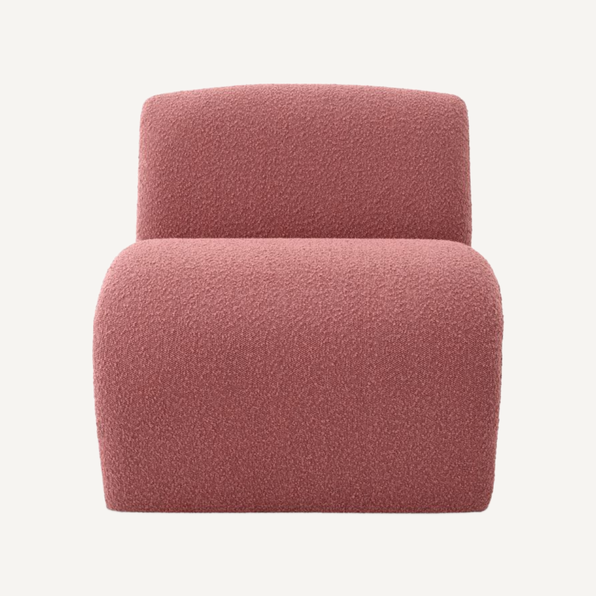 Fauteuil bouclé rose | Eichholtz Vignola | REMO-HOME, mobilier et décoration d'intérieur