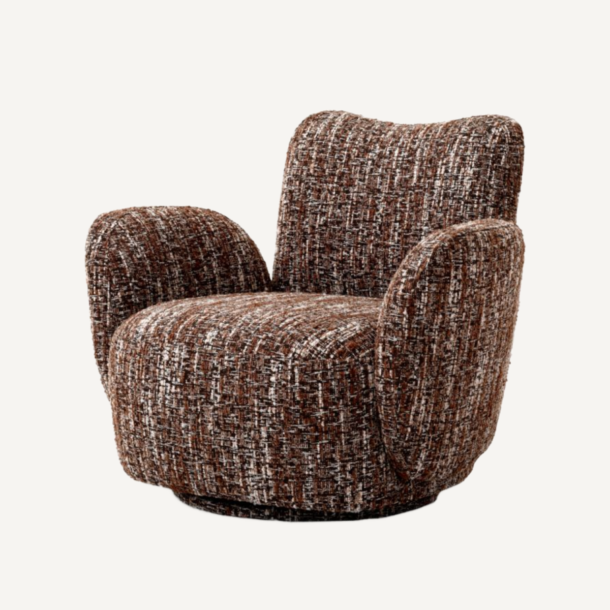 Fauteuil bouclé rouge | Eichholtz Merida | REMO-HOME, mobilier et décoration d'intérieur