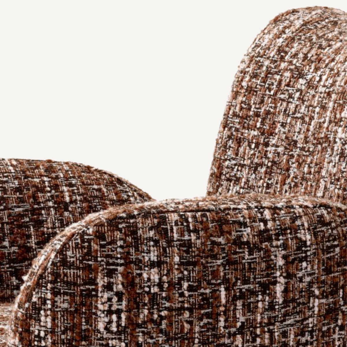 Fauteuil bouclé rouge | Eichholtz Merida | REMO-HOME, mobilier et décoration d'intérieur