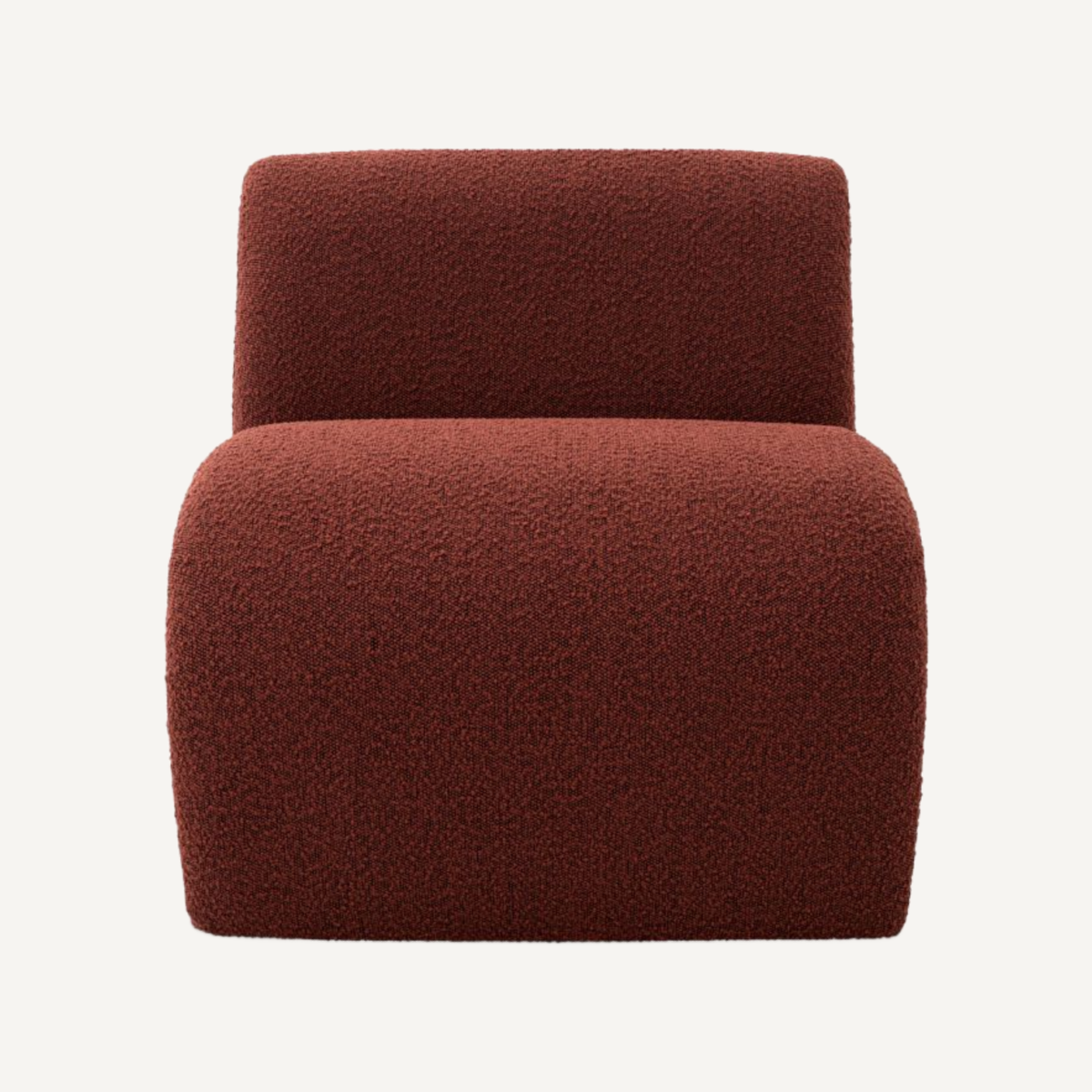 Fauteuil bouclé rouge | Eichholtz Vignola | REMO-HOME, mobilier et décoration d'intérieur