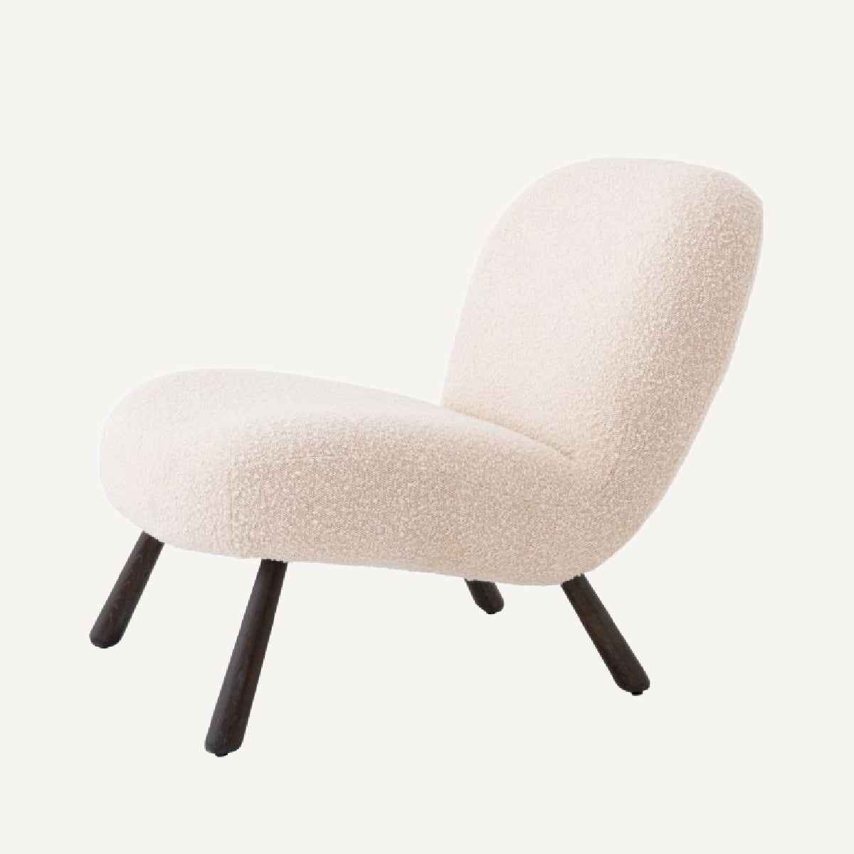 Fauteuil bouclé crème | Eichholtz Blush | REMO-HOME, mobilier et décoration d'intérieur