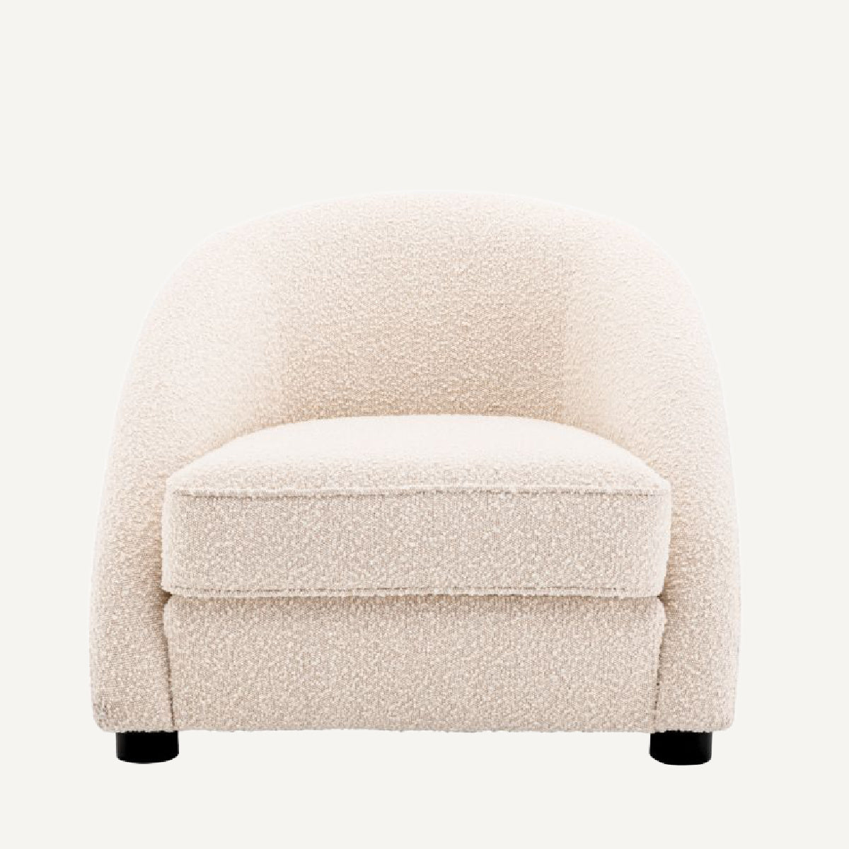 Fauteuil bouclé crème | Eichholtz Cruz | REMO-HOME, mobilier et décoration d'intérieur
