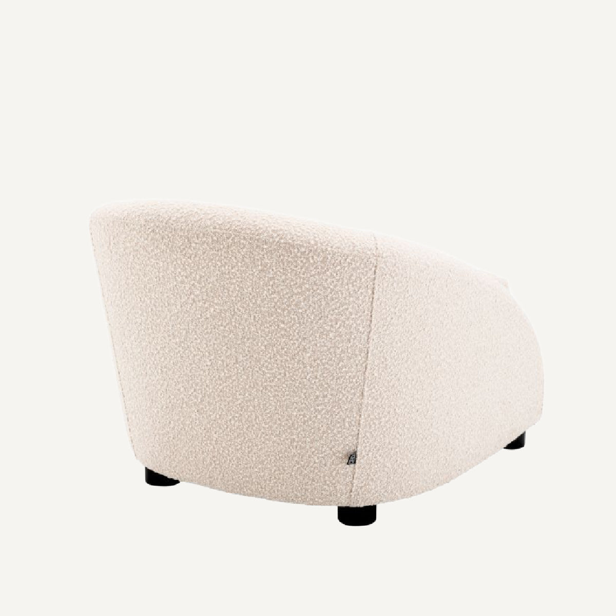 Fauteuil bouclé crème | Eichholtz Cruz | REMO-HOME, mobilier et décoration d'intérieur
