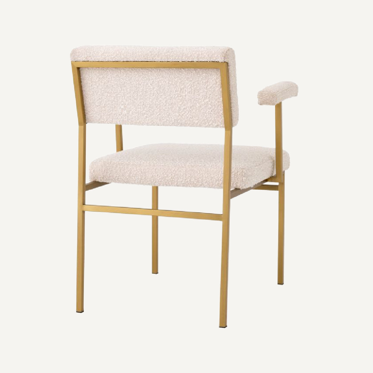 Fauteuil bouclé crème | Eichholtz Dunmore | REMO-HOME, mobilier et décoration d'intérieur