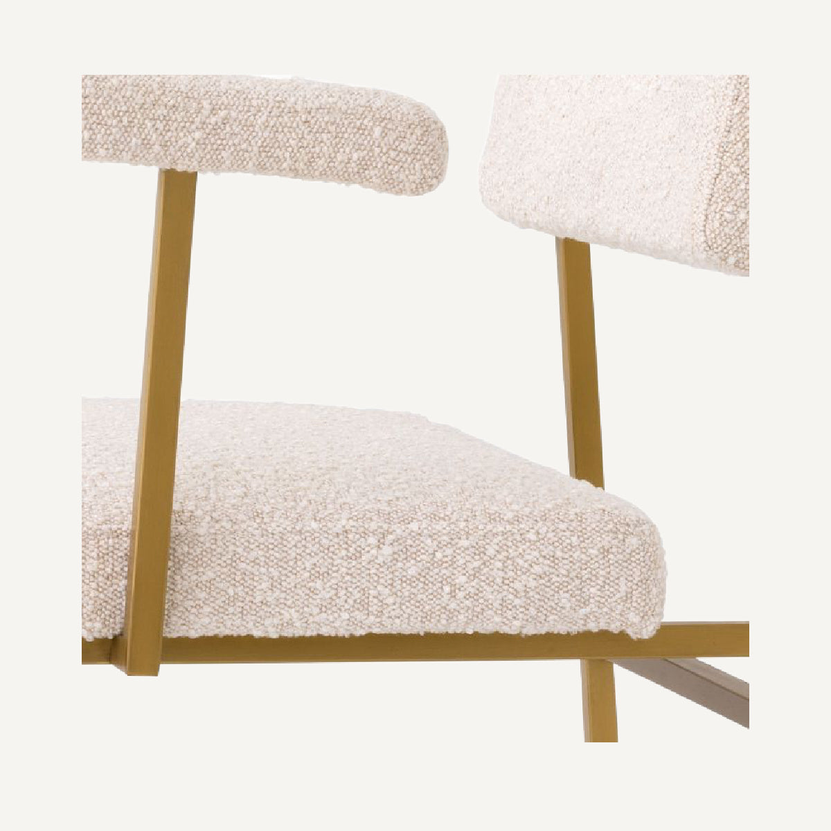 Fauteuil bouclé crème | Eichholtz Dunmore | REMO-HOME, mobilier et décoration d'intérieur