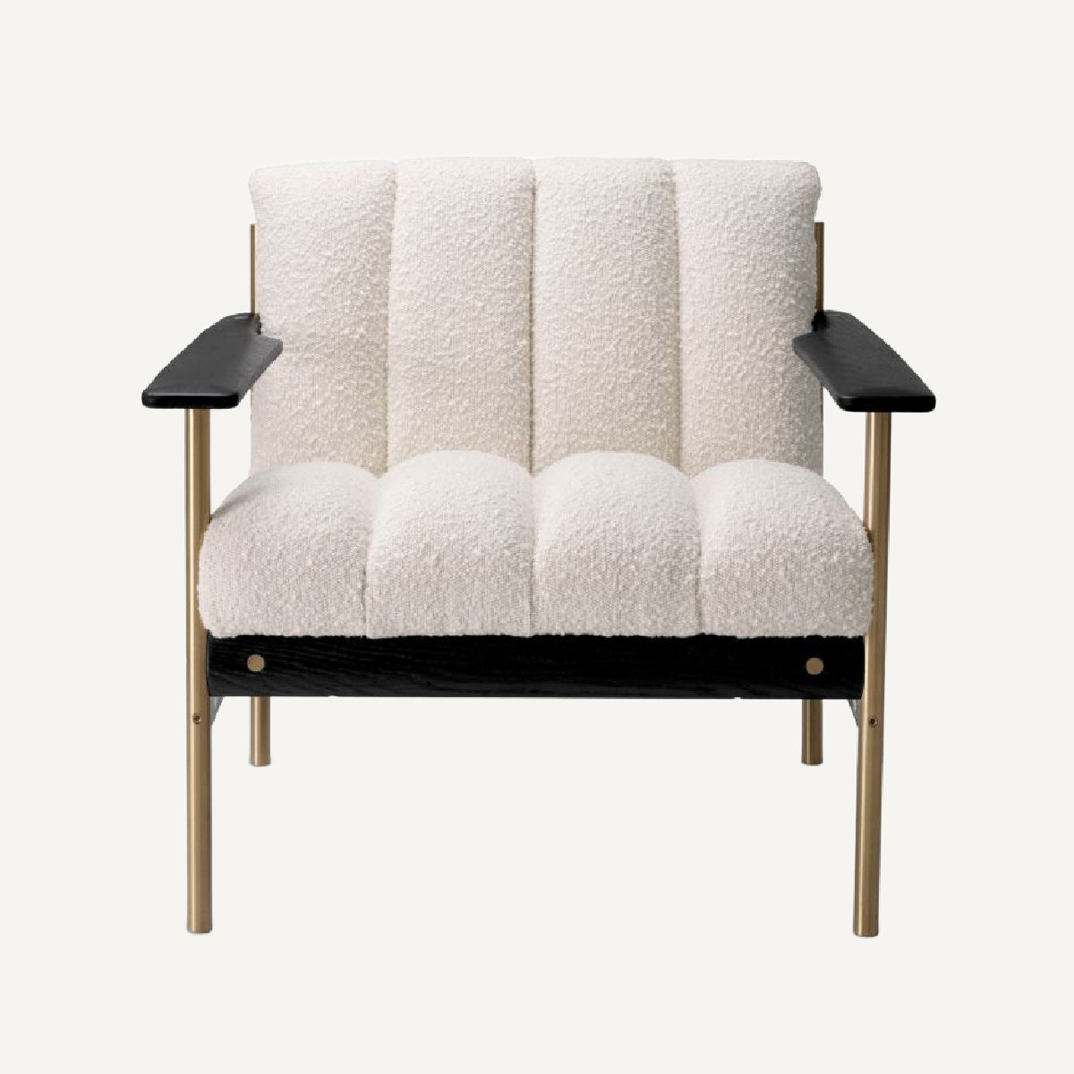 Fauteuil bouclé crème | Eichholtz Elan | REMO-HOME, mobilier et décoration d'intérieur