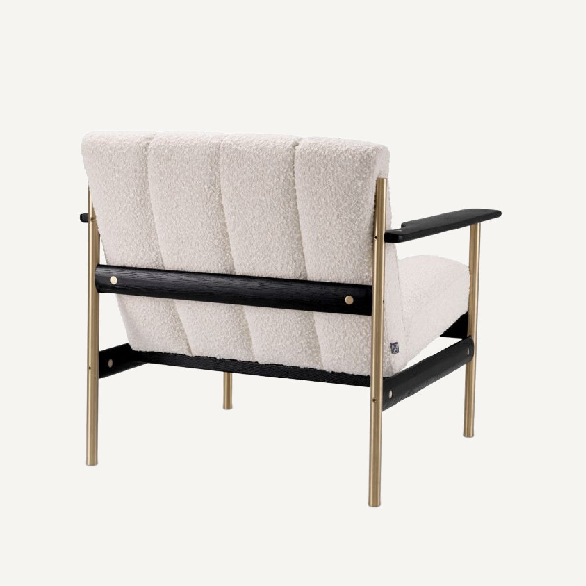 Fauteuil bouclé crème | Eichholtz Elan | REMO-HOME, mobilier et décoration d'intérieur