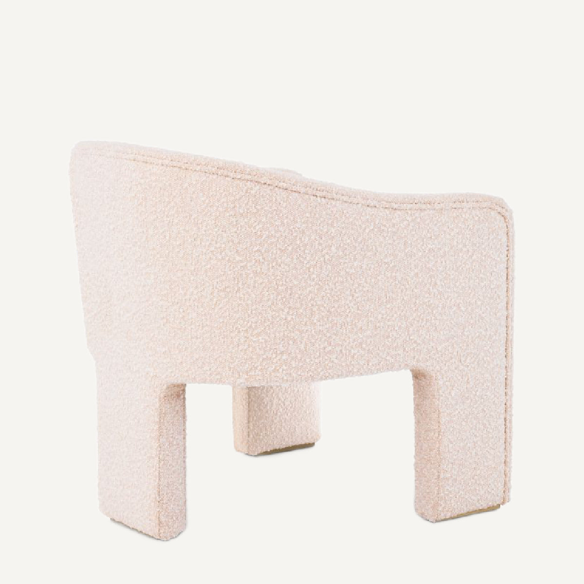 Fauteuil bouclé crème | Eichholtz Pebbles | REMO-HOME, mobilier et décoration d'intérieur