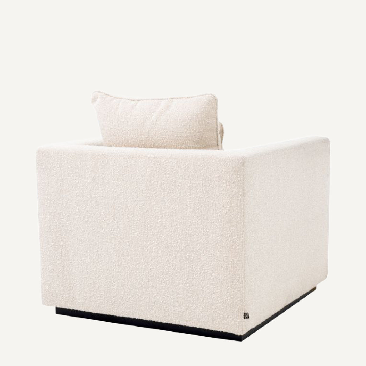 Fauteuil bouclé crème | Eichholtz Taylor |  REMO-HOME, mobilier et décoration d'intérieur