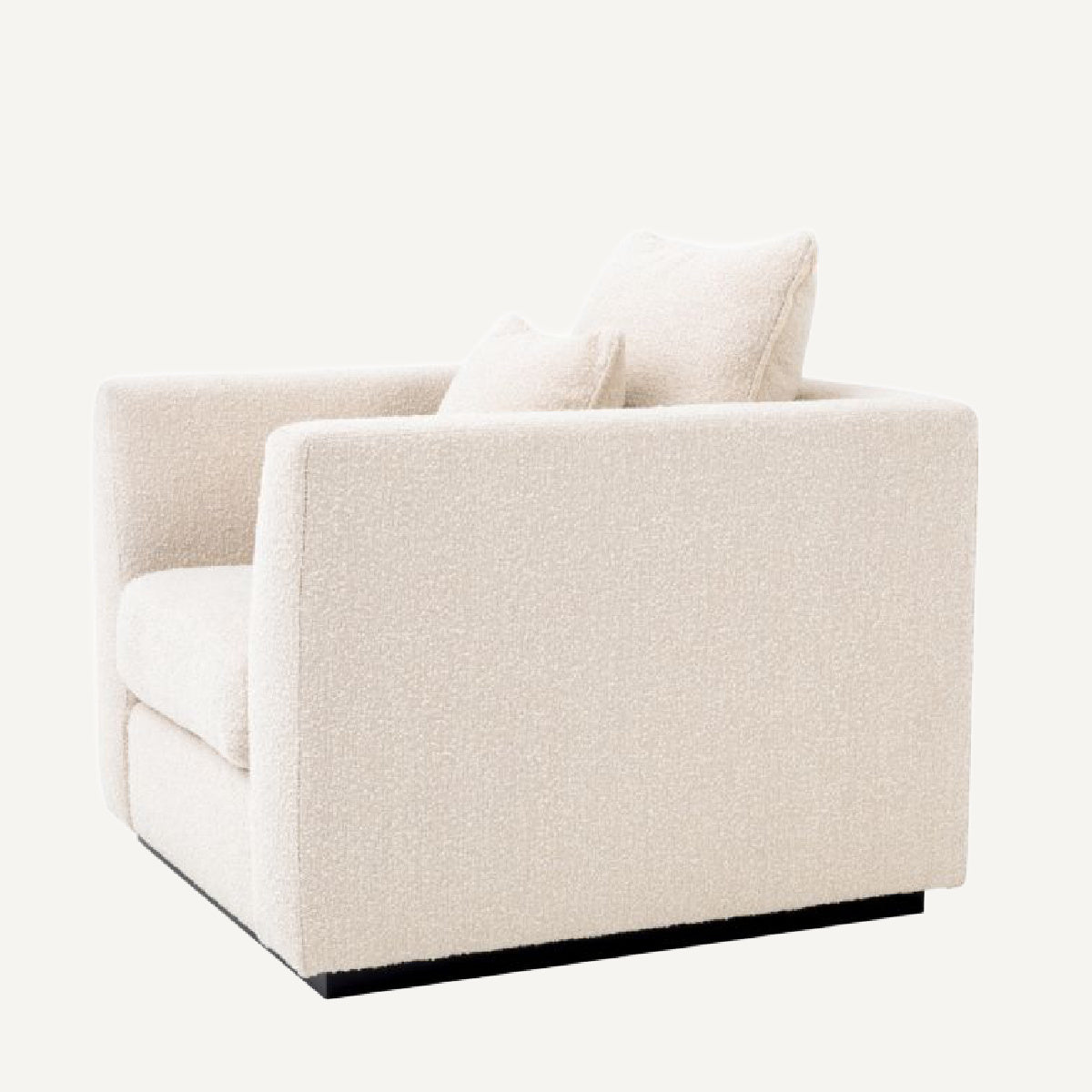 Fauteuil bouclé crème | Eichholtz Taylor |  REMO-HOME, mobilier et décoration d'intérieur