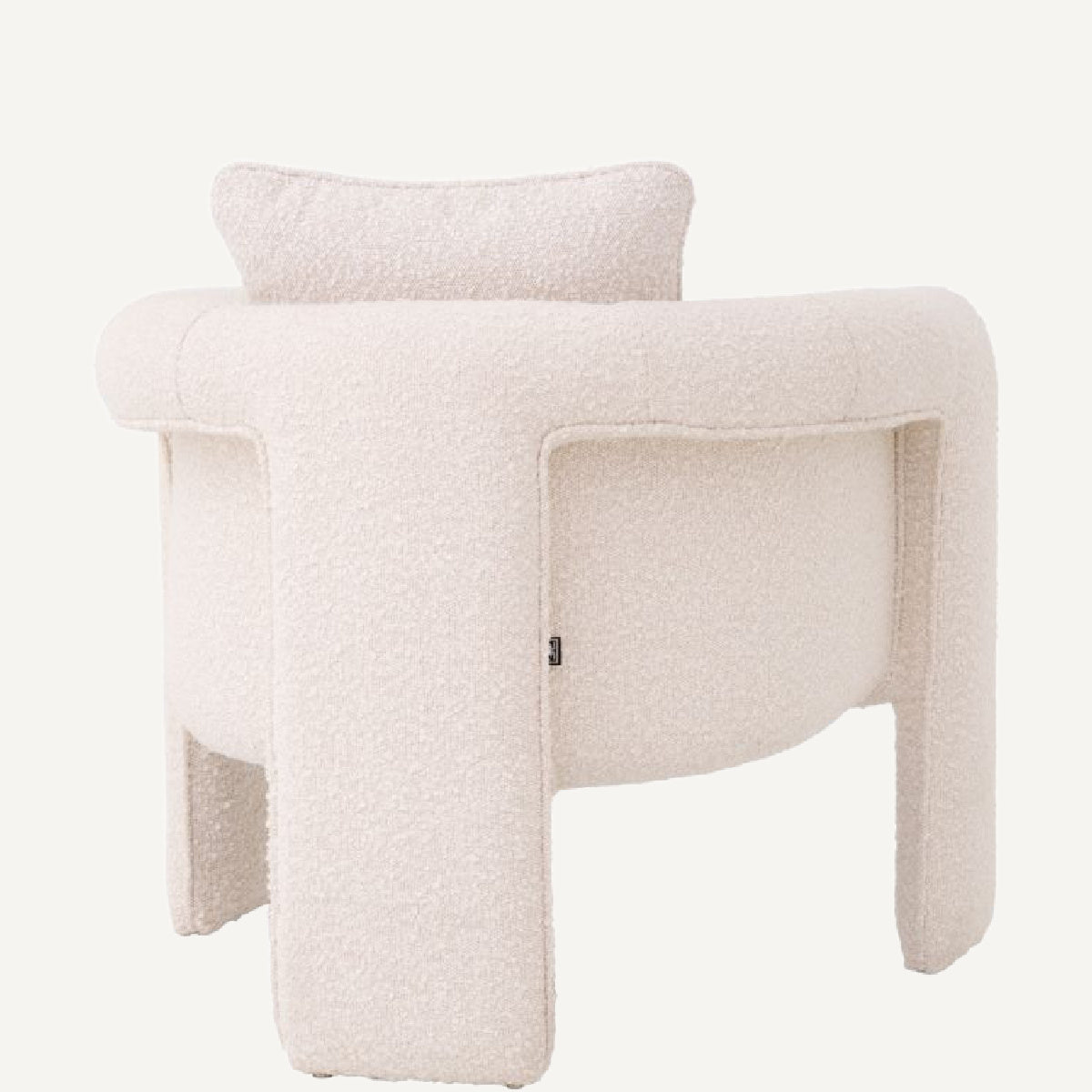 Fauteuil bouclé crème | Eichholtz Toto | REMO-HOME, mobilier et décoration d'intérieur