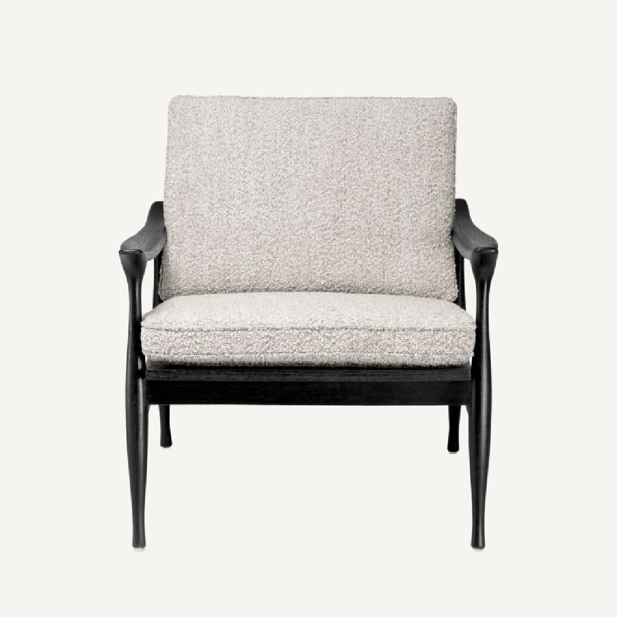 Fauteuil bouclé gris | Eichholtz Manzo | REMO-HOME, mobilier et décoration d'intérieur