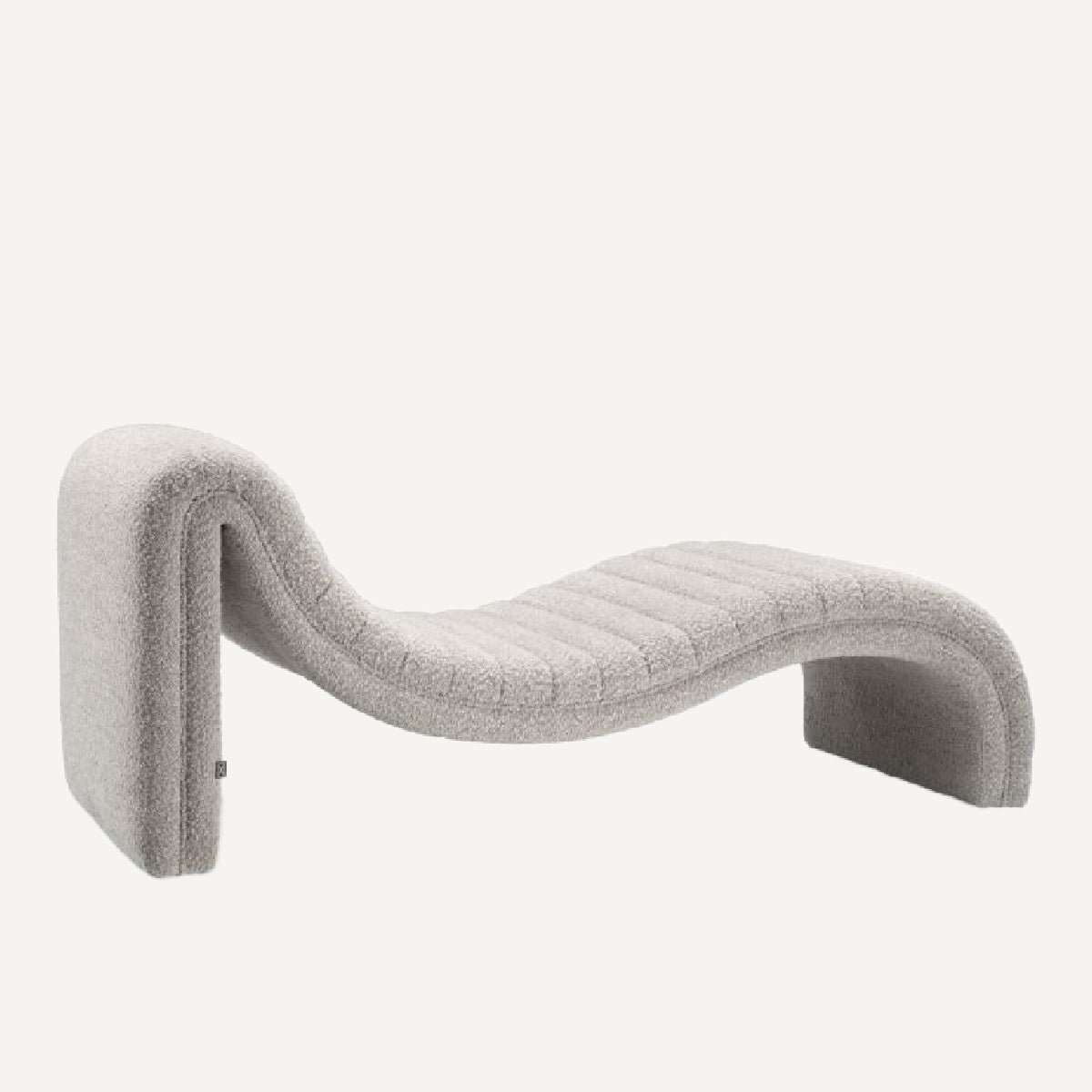 Fauteuil pivotant bouclé noir | Eichholtz Cupido | REMO-HOME, mobilier et décoration d'intérieur