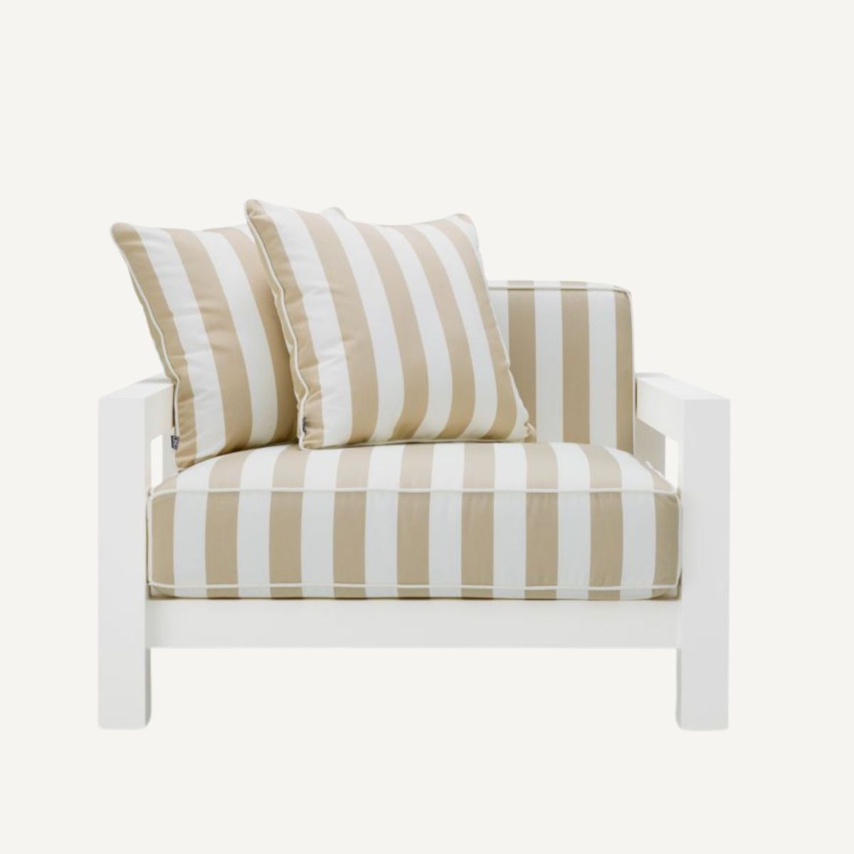 Fauteuil d'extérieur beige | Eichholtz Cap-Antibes | REMO-HOME, mobilier et décoration d'intérieur