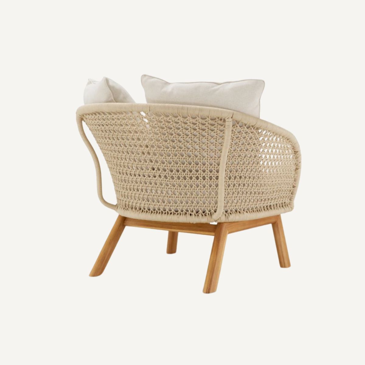 Fauteuil d'extérieur crème | Eichholtz Trinity | REMO-HOME, mobilier et décoration d'intérieur