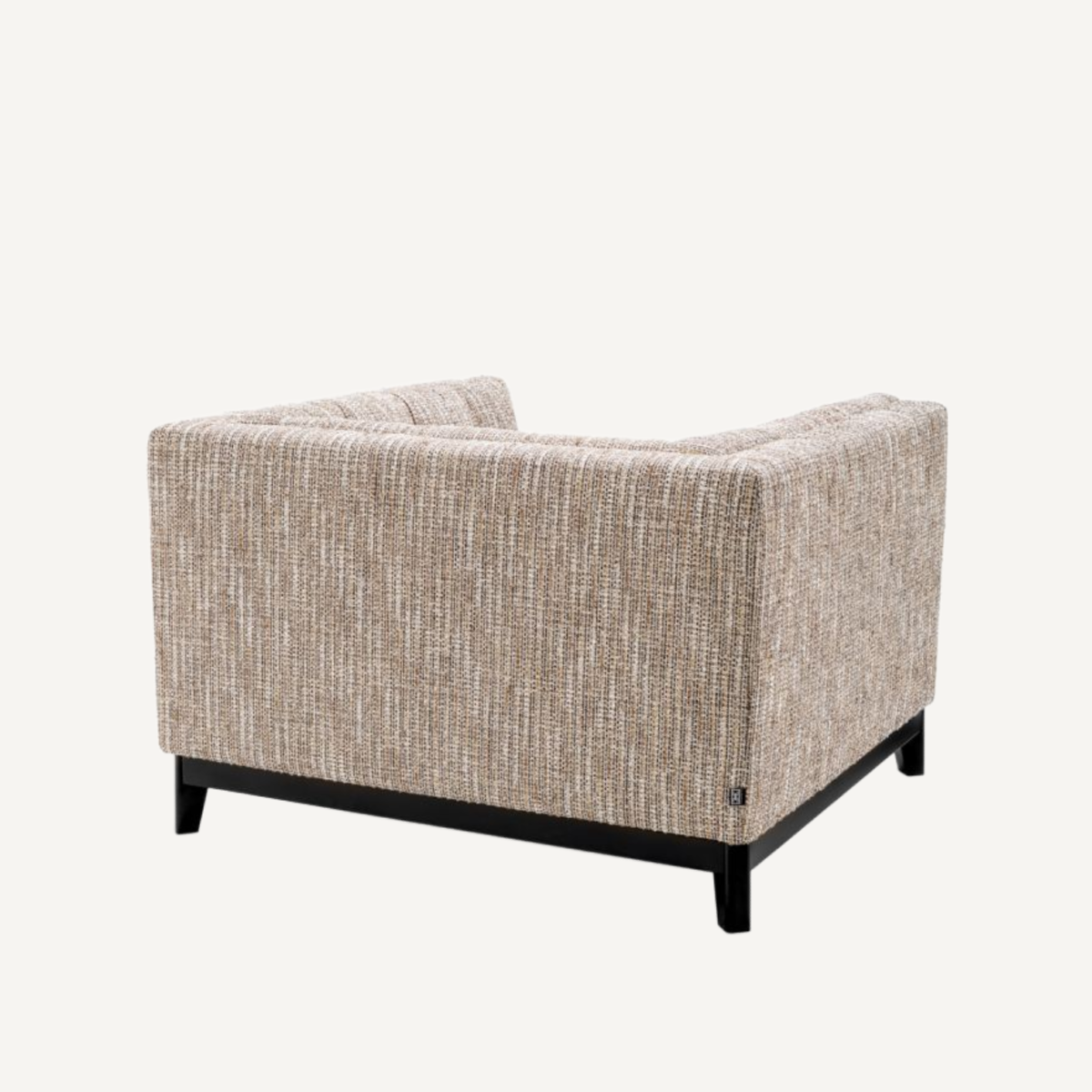 Fauteuil en tissu beige | Eichholtz Ditmar | REMO-HOME, mobilier et décoration d'intérieur