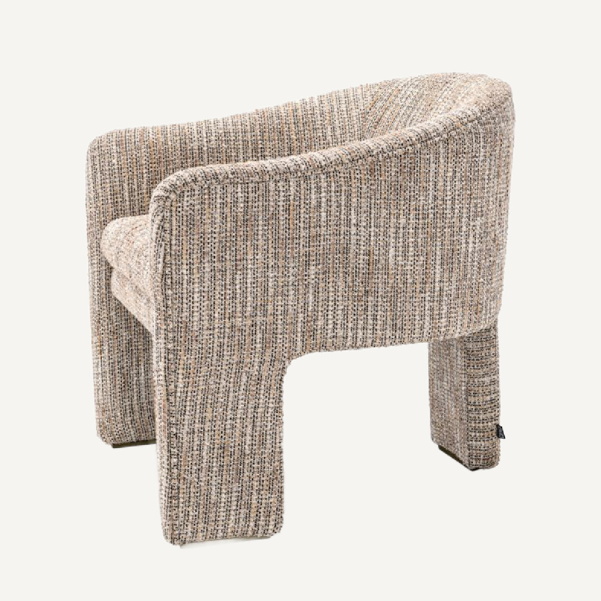 Fauteuil en tissu beige | Eichholtz Pebbles | REMO-HOME, mobilier et décoration d'intérieur