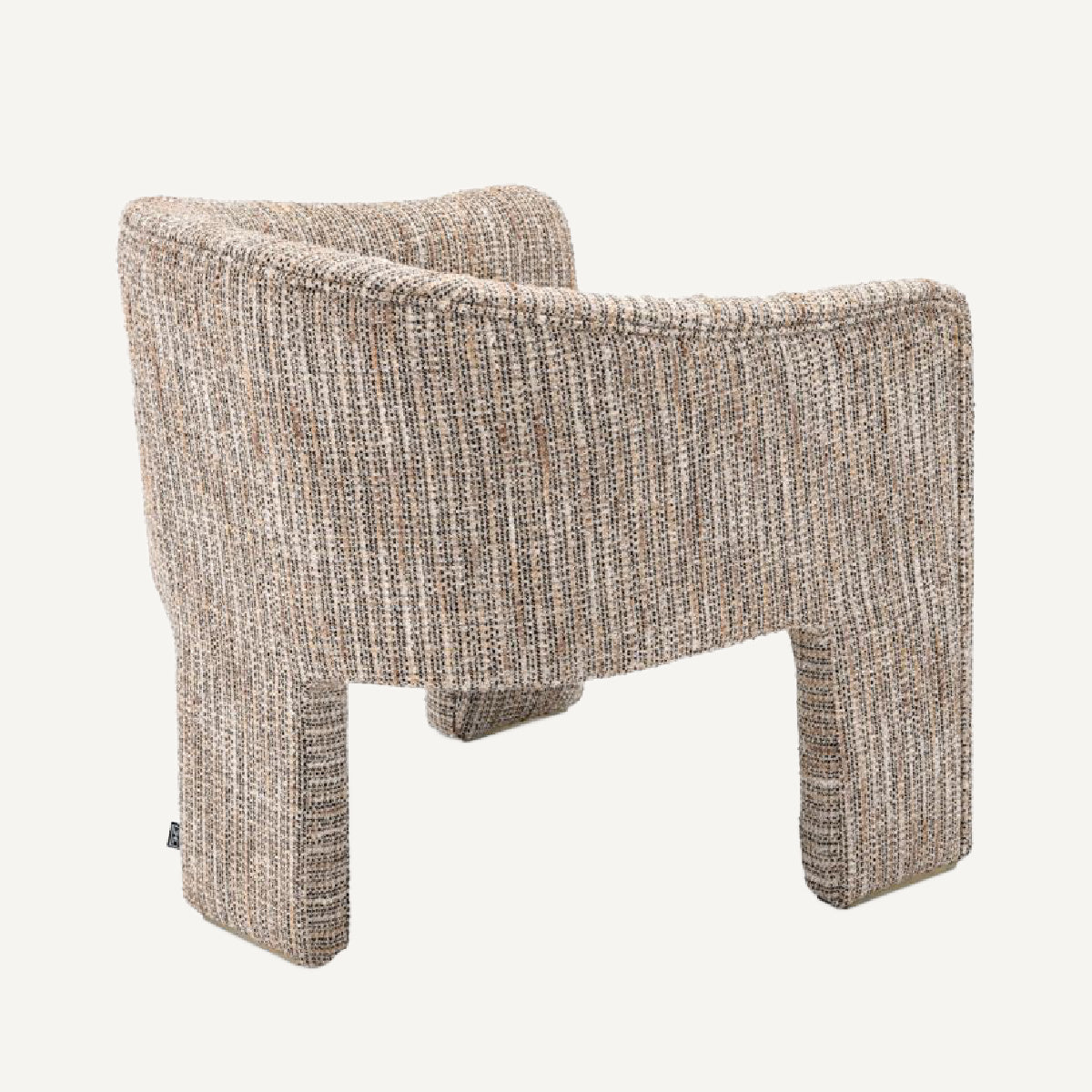 Fauteuil en tissu beige | Eichholtz Pebbles | REMO-HOME, mobilier et décoration d'intérieur