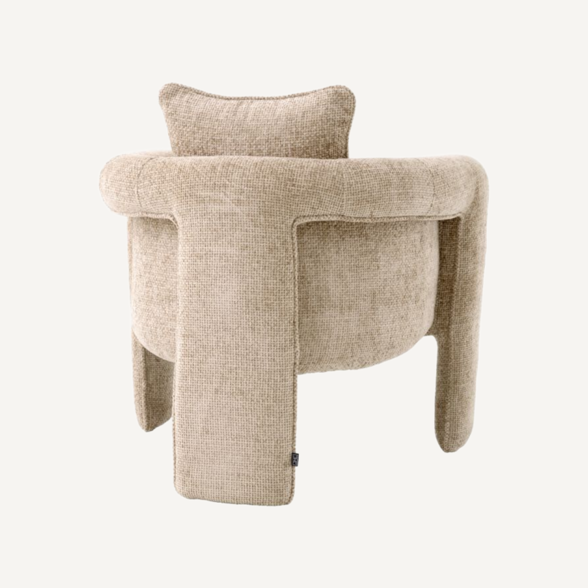 Fauteuil en tissu beige | Eichholtz Toto | REMO-HOME, mobilier et décoration d'intérieur