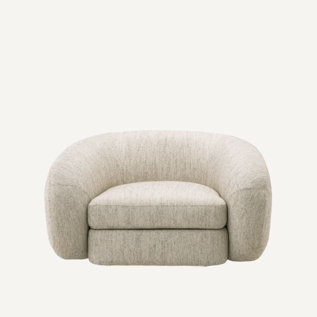 Fauteuil en tissu greige | Eichholtz Cosenza | REMO-HOME, mobilier et décoration d'intérieur