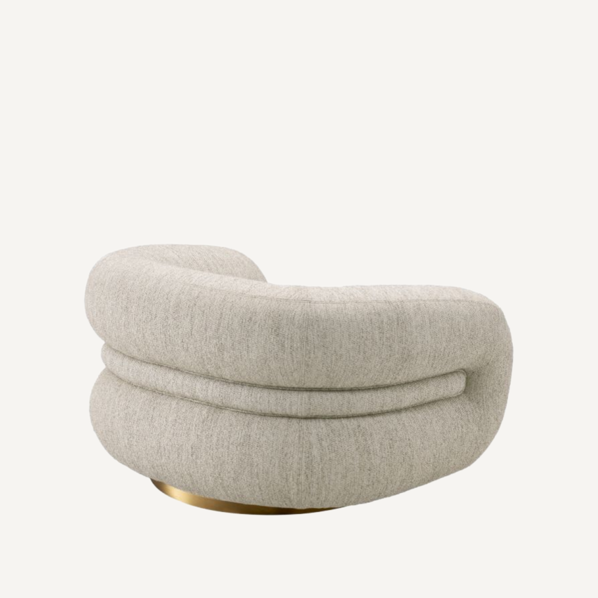 Fauteuil en tissu greige | Eichholtz Cosenza | REMO-HOME, mobilier et décoration d'intérieur