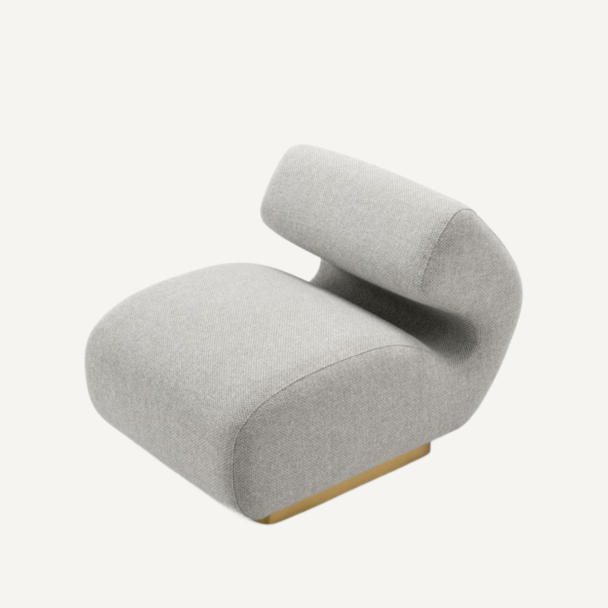 Fauteuil en tissu gris | Eichholtz Sansome | REMO-HOME, mobilier et décoration d'intérieur