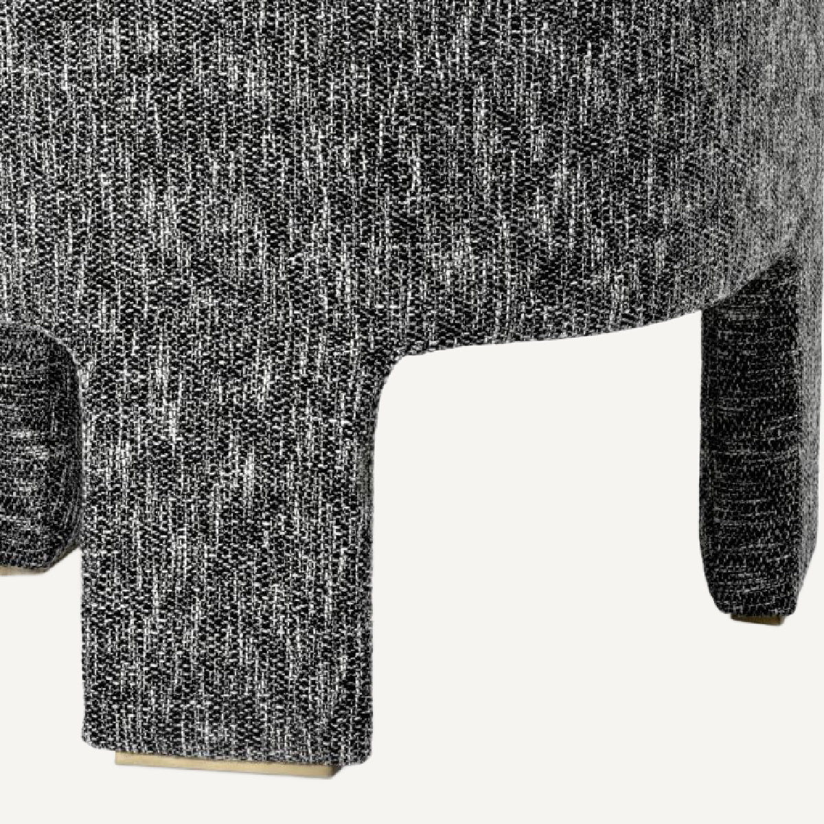 Fauteuil en tissu noir | Eichholtz Pebbles | REMO-HOME, mobilier et décoration d'intérieur