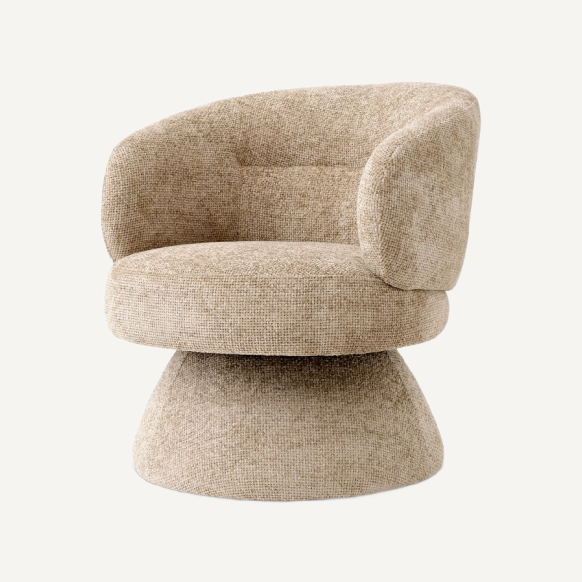 Fauteuil en tissu sable | Eichholtz Liberty | REMO-HOME, mobilier et décoration d'intérieur