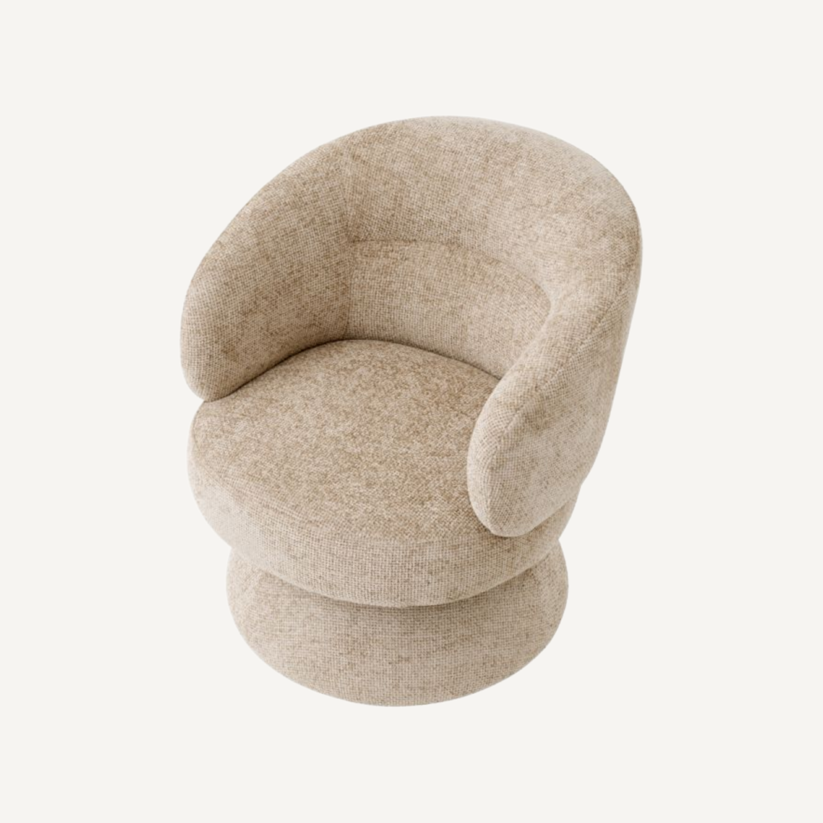 Fauteuil en tissu sable | Eichholtz Liberty | REMO-HOME, mobilier et décoration d'intérieur