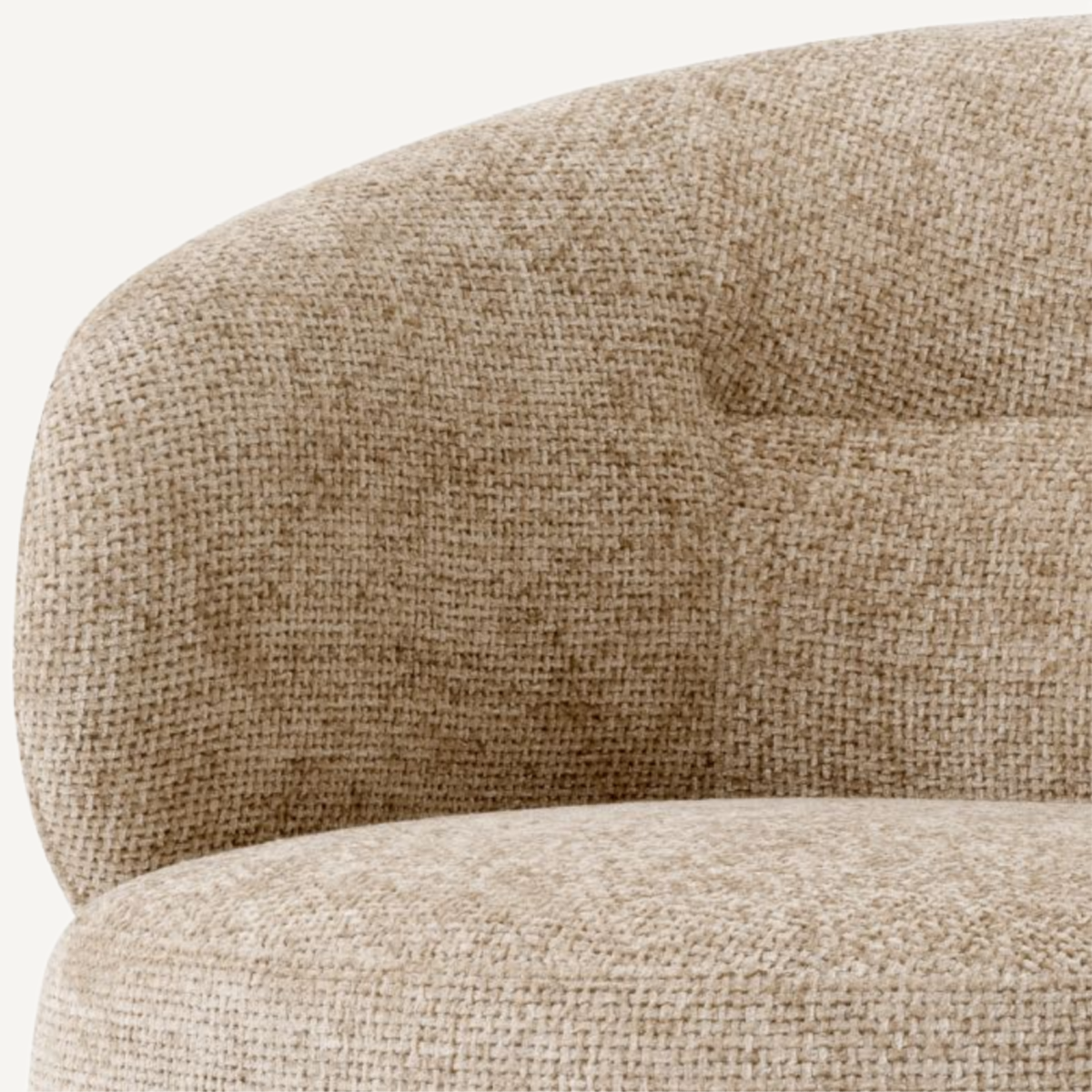 Fauteuil en tissu sable | Eichholtz Liberty | REMO-HOME, mobilier et décoration d'intérieur