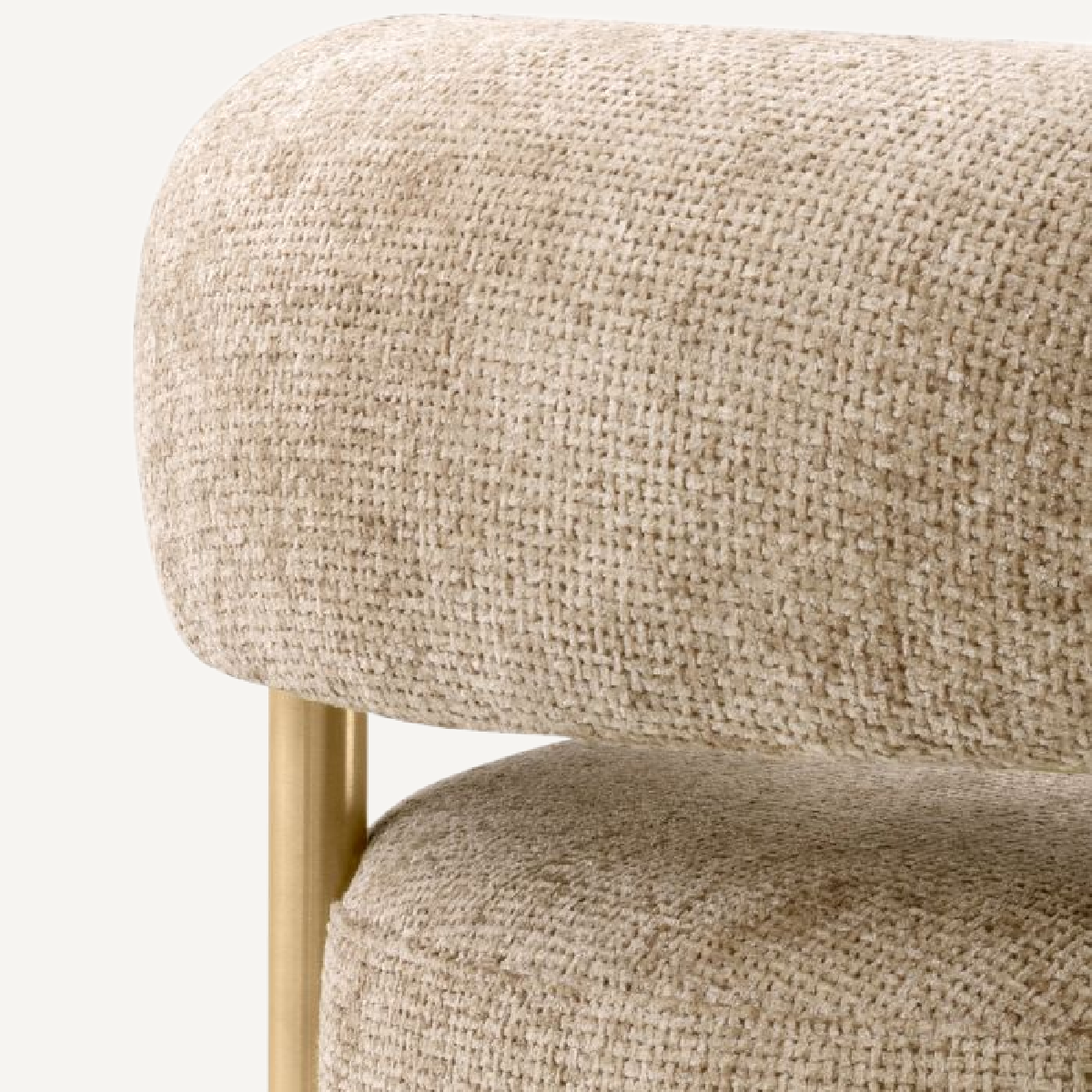 Fauteuil en tissu sable | Eichholtz Thompson | REMO-HOME, mobilier et décoration d'intérieur