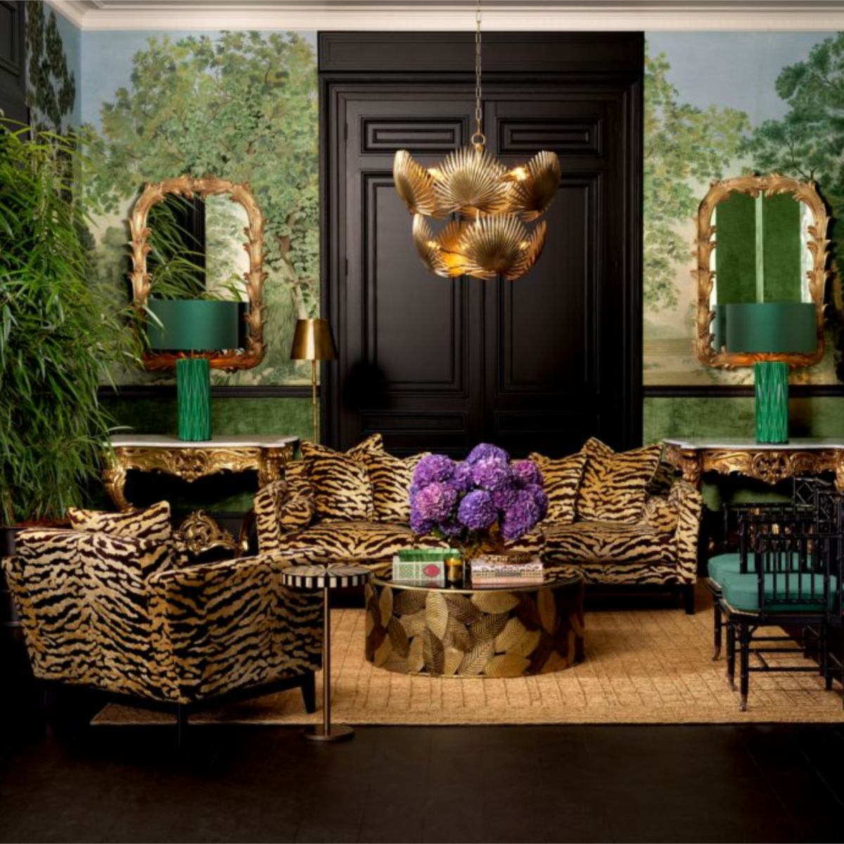 Fauteuil en tissu tigré | Eichholtz Flux | REMO-HOME, mobilier et décoration d'intérieur