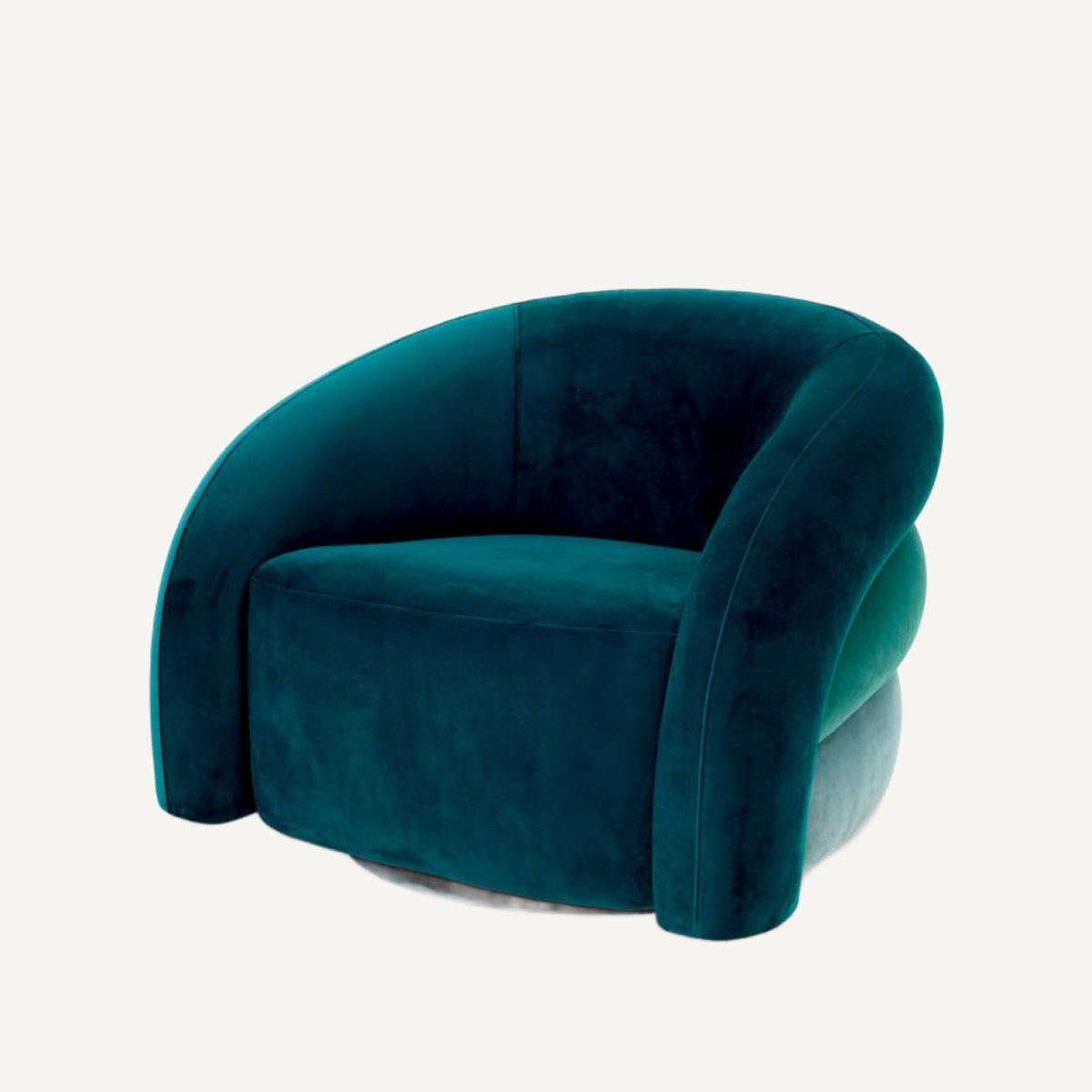 Fauteuil en velours bleu | Eichholtz Novelle | REMO-HOME, mobilier et décoration d'intérieur