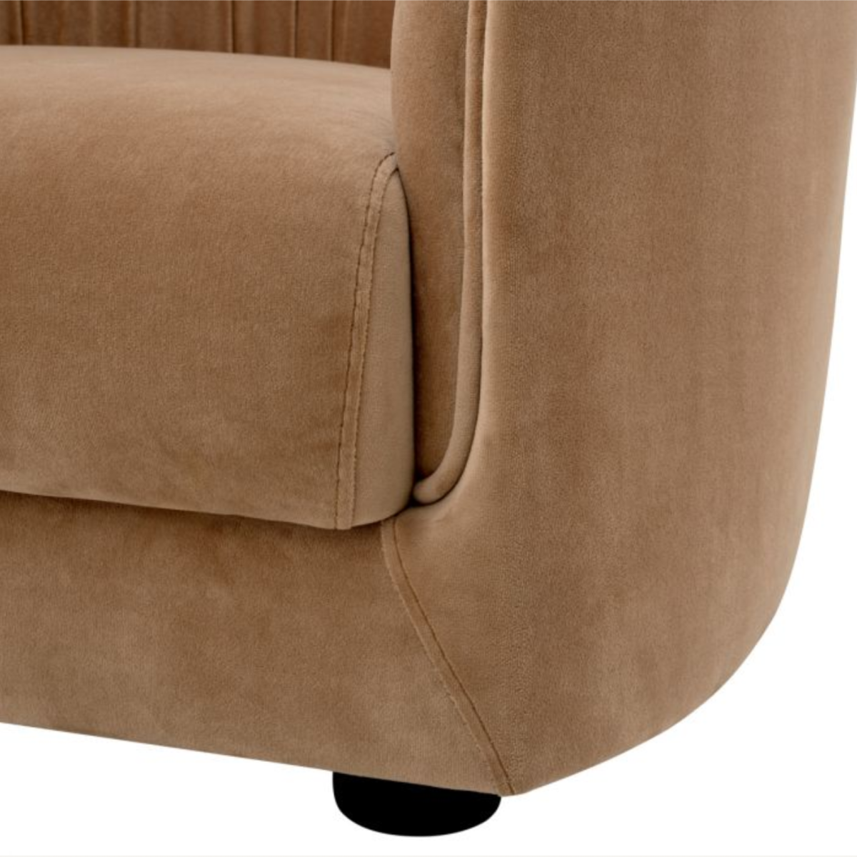 Fauteuil en velours camel | Eichholtz Jameson | REMO-HOME, mobilier et décoration d'intérieur