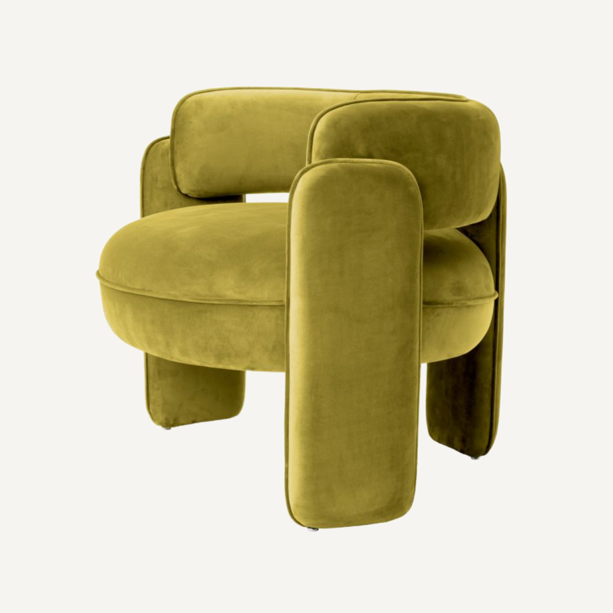 Fauteuil en velours vert | Eichholtz Chaplin | REMO-HOME, mobilier et décoration d'intérieur