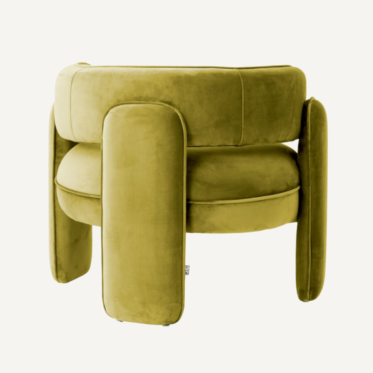 Fauteuil en velours vert | Eichholtz Chaplin | REMO-HOME, mobilier et décoration d'intérieur