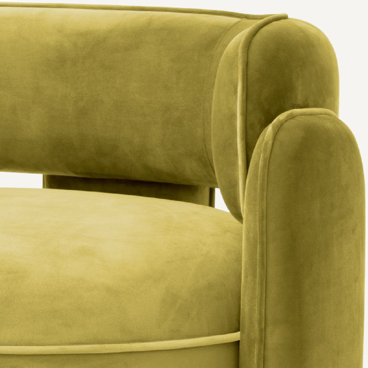 Fauteuil en velours vert | Eichholtz Chaplin | REMO-HOME, mobilier et décoration d'intérieur