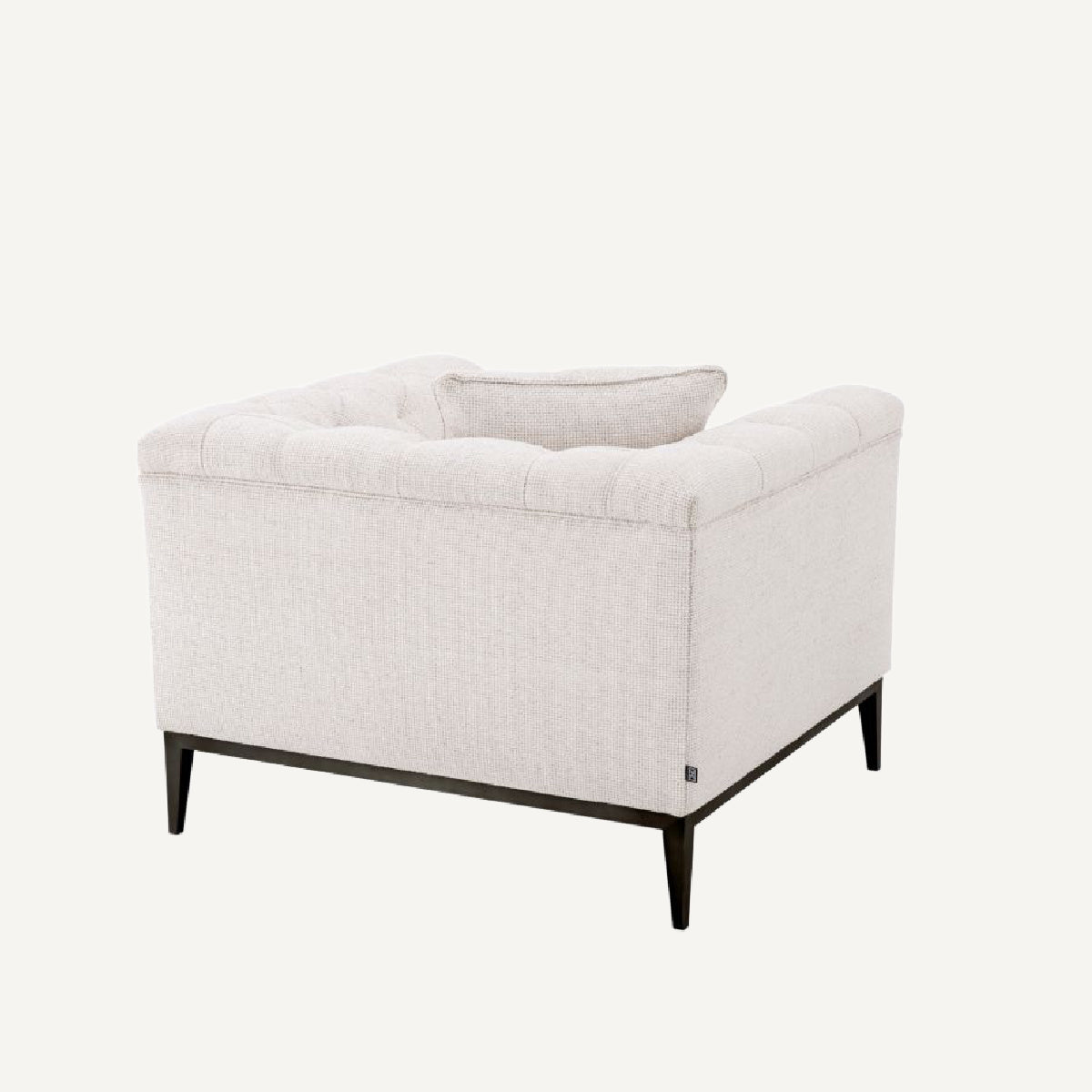 Fauteuil en tissu blanc cassé | Eichholtz Cesare | REMO-HOME, mobilier et décoration d'intérieur