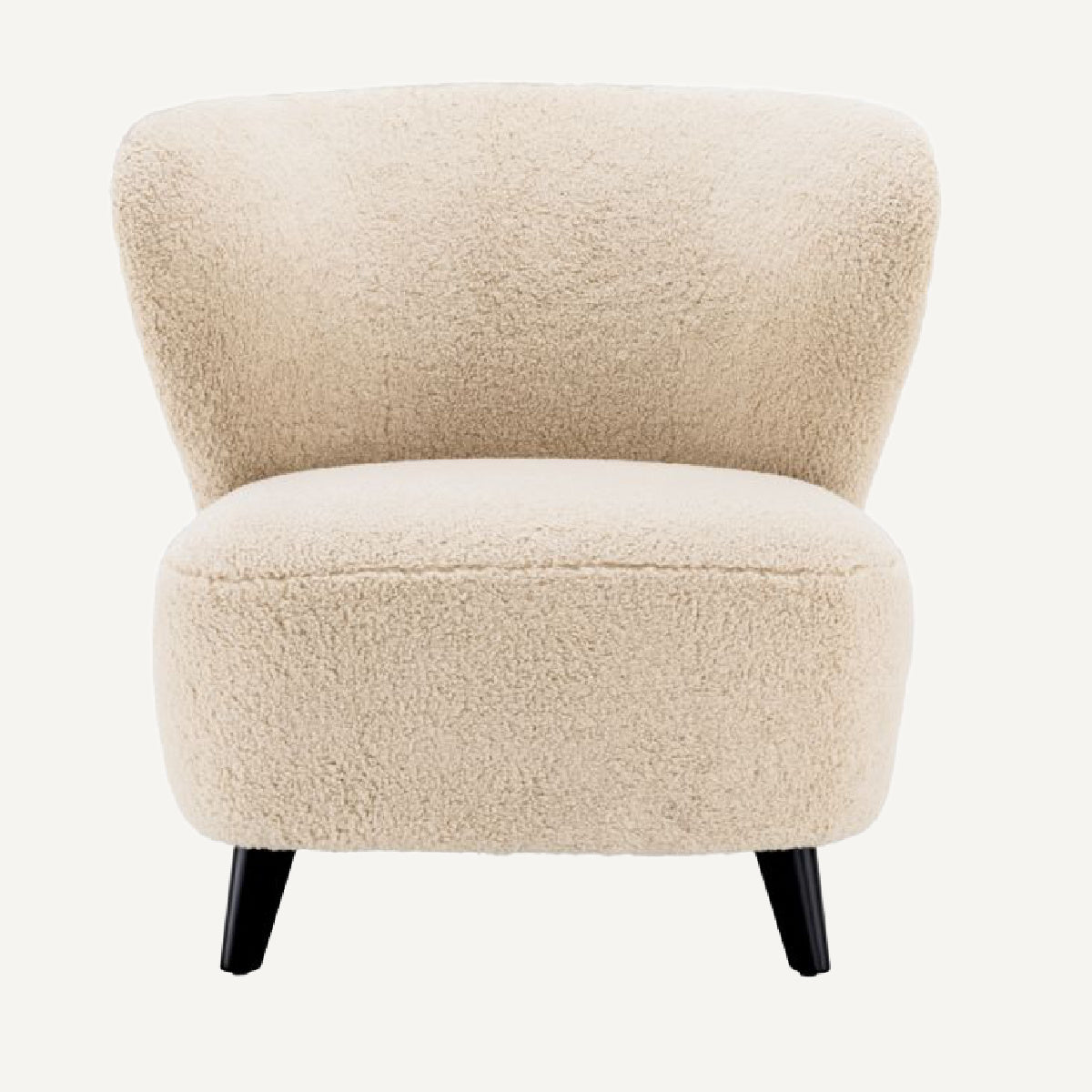 Fauteuil molletonné crème | Eichholtz Hydra  | REMO-HOME, mobilier et décoration d'intérieur