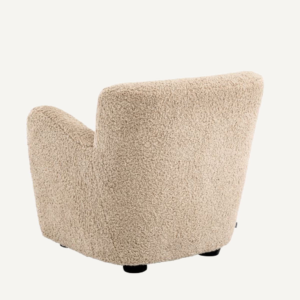 Fauteuil molletonné sable | Eichholtz Bixby | REMO-HOME, mobilier et décoration d'intérieur