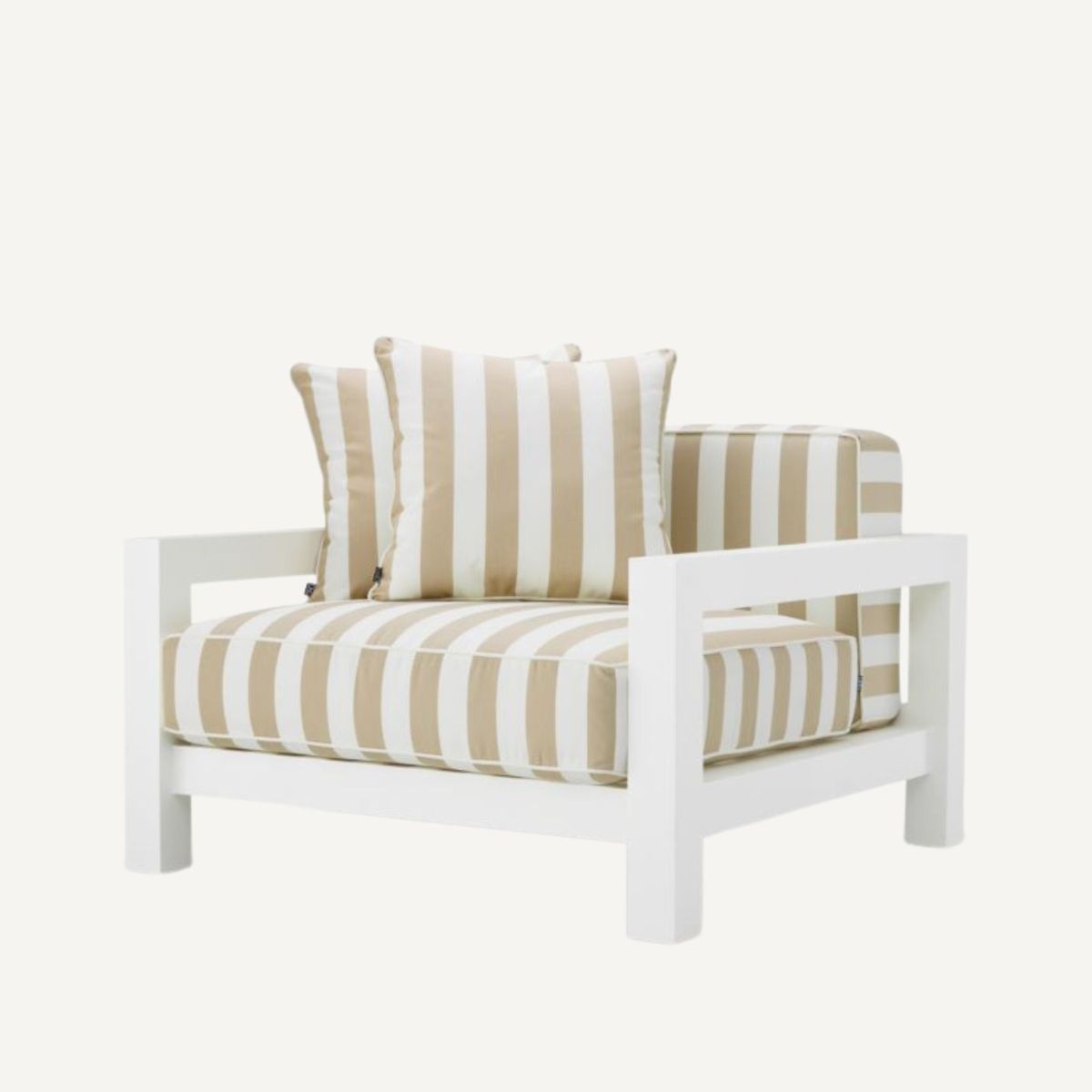 Fauteuil d'extérieur beige | Eichholtz Cap-Antibes | REMO-HOME, mobilier et décoration d'intérieur