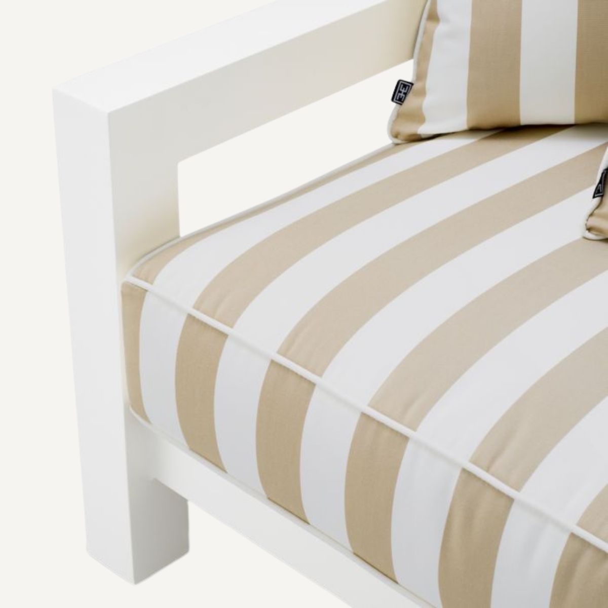 Fauteuil d'extérieur beige | Eichholtz Cap-Antibes | REMO-HOME, mobilier et décoration d'intérieur