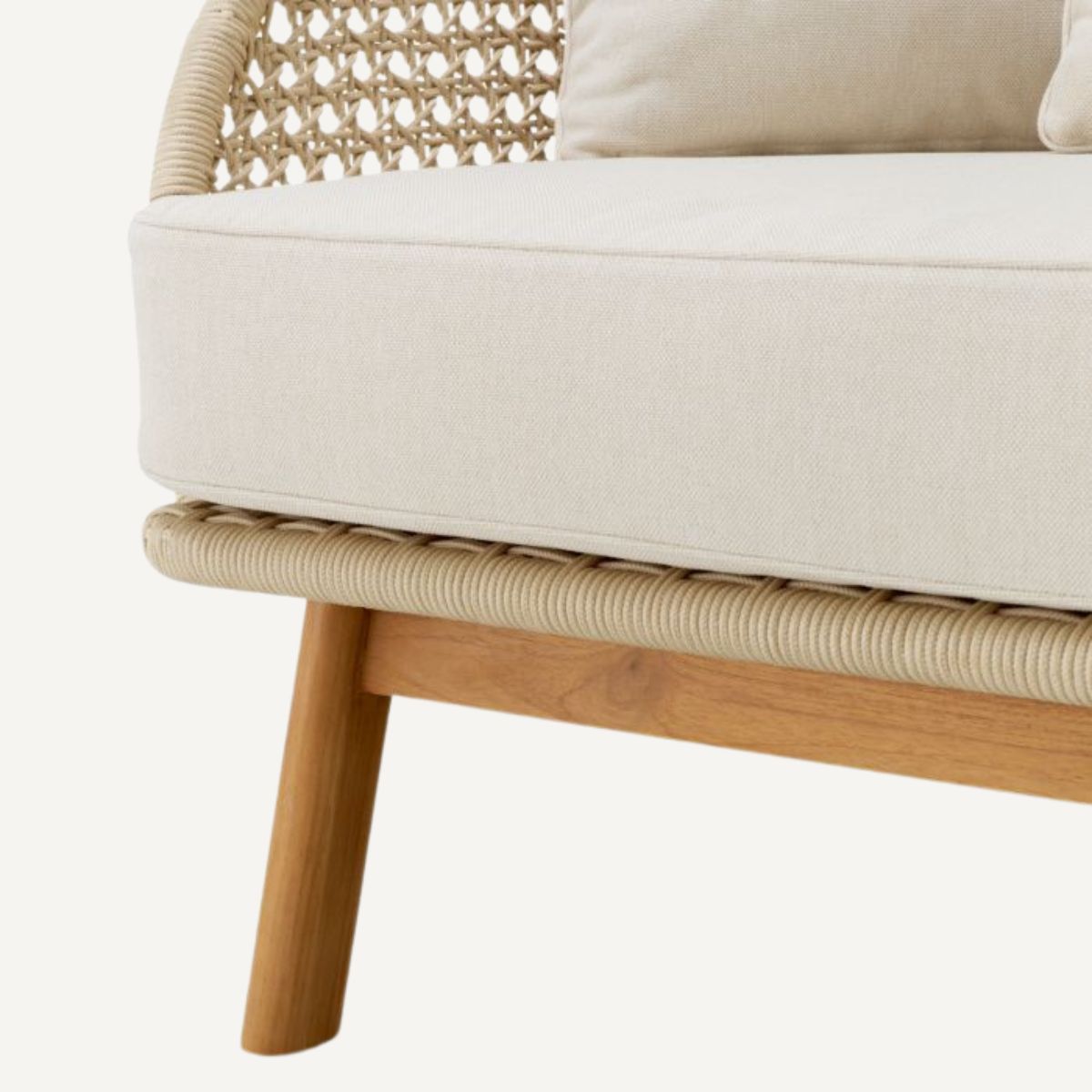 Fauteuil d'extérieur crème | Eichholtz Trinity | REMO-HOME, mobilier et décoration d'intérieur